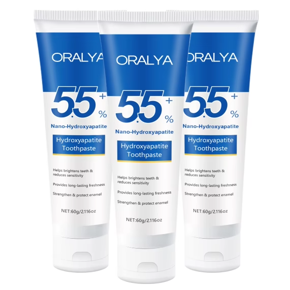 Enamel Repair Toothpaste (Fluoride-Free) – 5.5% Hydroxyapatite